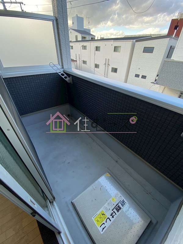 セントラルＴＡＭＡＤＥ８８ ベランダ