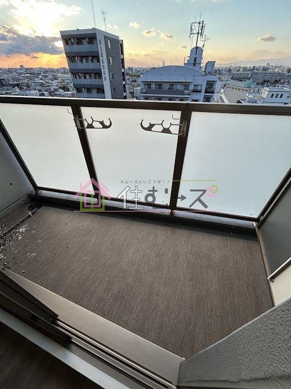 エグゼ阿倍野 ベランダ