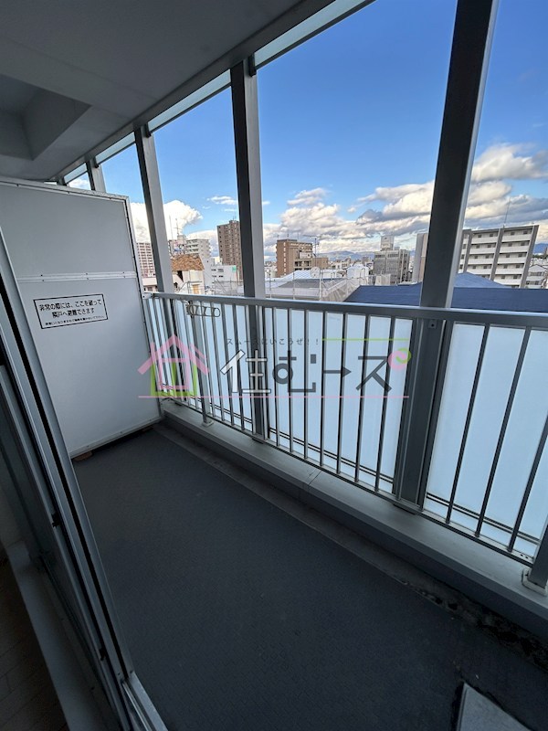 クレイドル西田辺 ベランダ