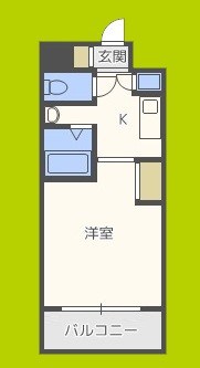 ジュネーゼ梅田北プラウディア 間取り