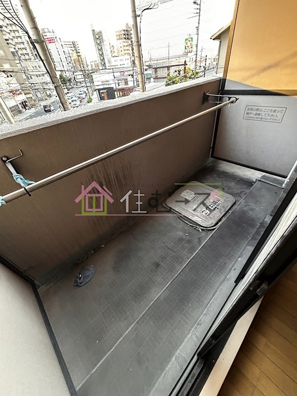 ジュネーゼ梅田北プラウディア ベランダ