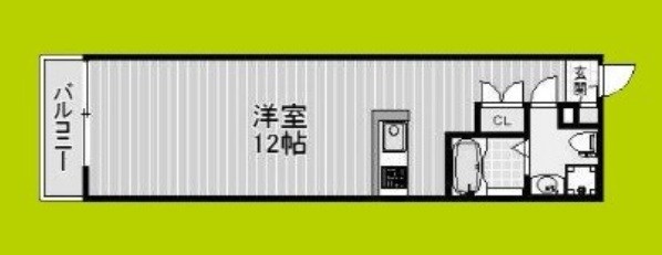 フェリオ南津守 間取り