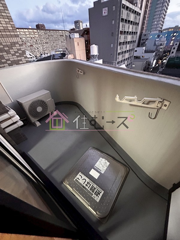 アスティナ天神橋 ベランダ