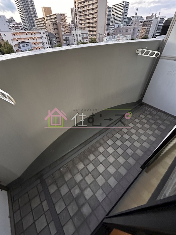 ノルデンハイムリバーサイド天神橋 ベランダ