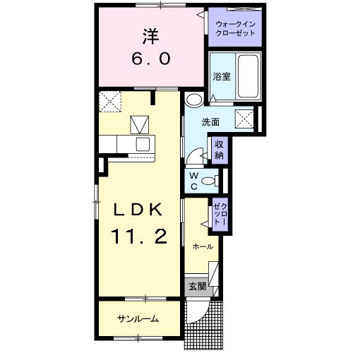 アーバンハイツＡ 間取り