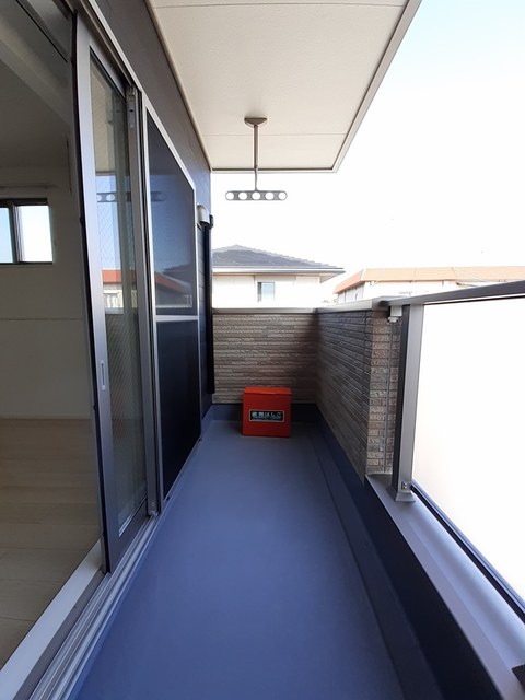 ミッテ　１号館 ベランダ