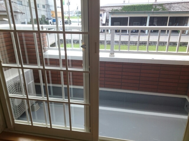 ヴィラ　グッド　ラックＡ棟 ベランダ