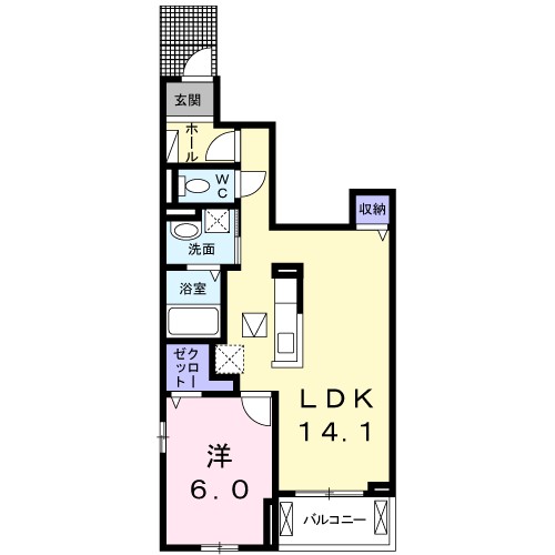 パインルーツⅢ 間取り