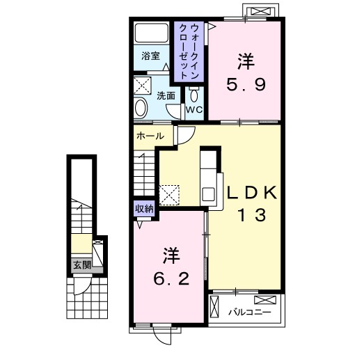 プラストサイド 間取り