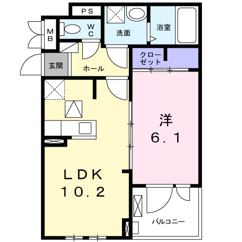 Ｙ・Ｙ・Ｙ　－　２２ 間取り