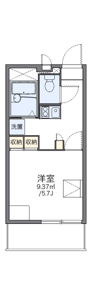 レオパレス平野南 間取り
