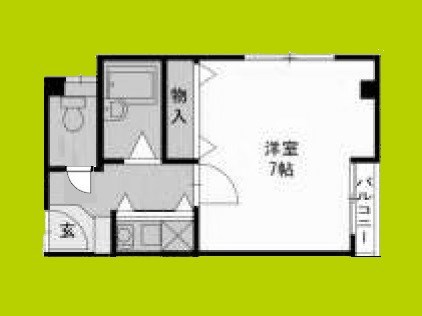 カーサゼブラ土佐堀 間取り
