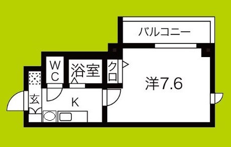 ドミール桜川Ⅱ 間取り