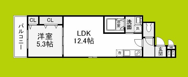 フジパレス西宮北口テラス 間取り