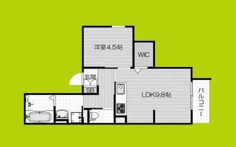 YOURMAISON　TENMA 間取り