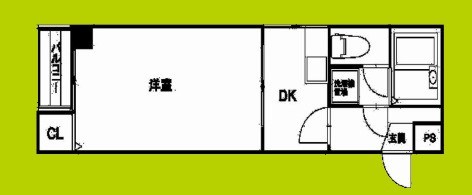 新深江ツリガミビルパートⅡ 間取り