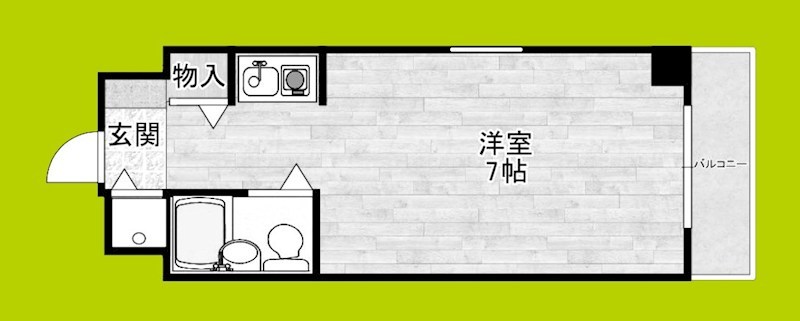 朝日プラザ都島本通パサージュ 間取り