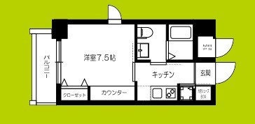 La CASA新深江 間取り