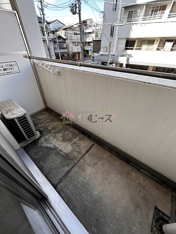 La CASA新深江 ベランダ