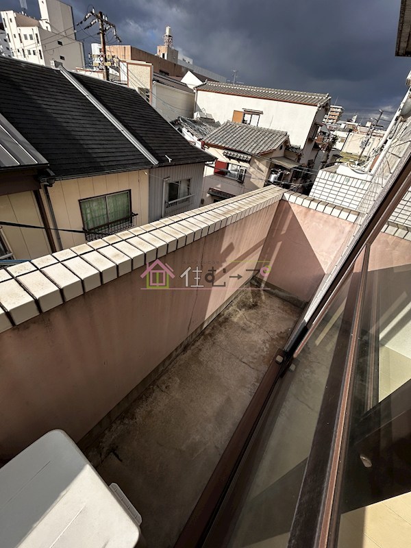 ブリリアント神路 ベランダ