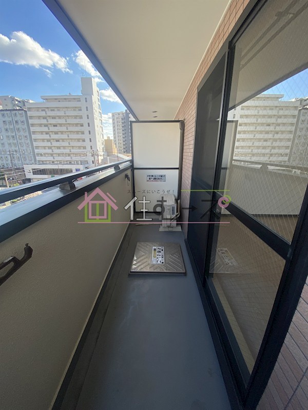ラフォーレ都島北通 ベランダ