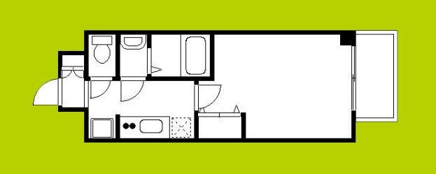 ゼオン大阪EAST 間取り