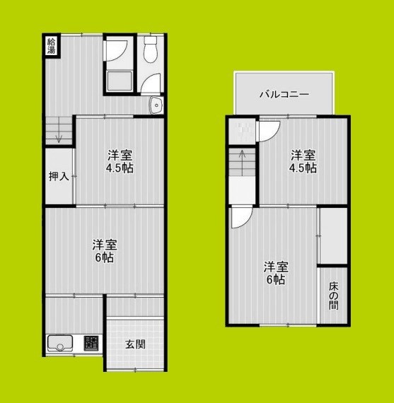 今福東３丁目テラス 間取り
