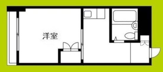 トーエー玉造第2ビル 間取り