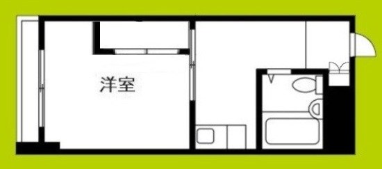 トーエー玉造第2ビル 間取り