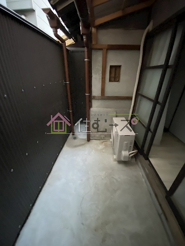 放出西2丁目戸建 ベランダ