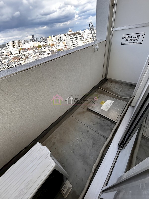 La CASA新深江 ベランダ