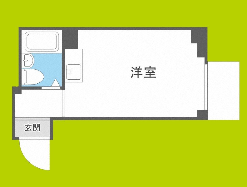 オーシャン恵美須 間取り