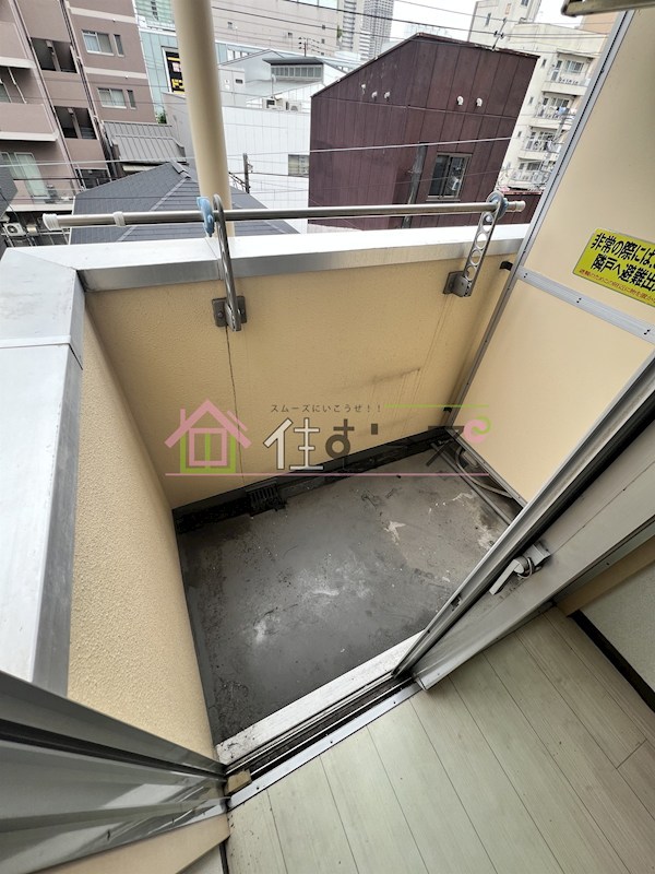 オーシャン恵美須 ベランダ