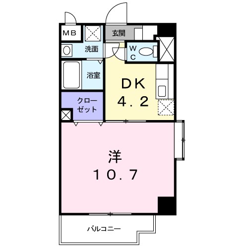 フォルトゥ－ナ 間取り