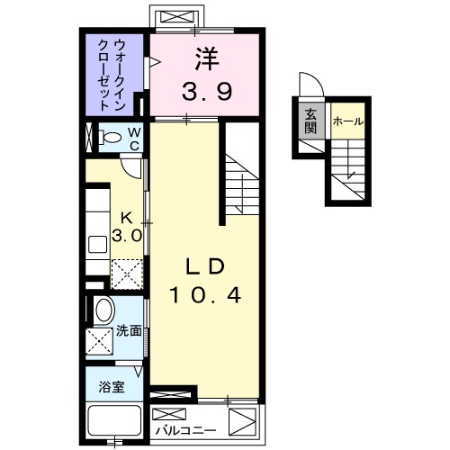 パル池田　１ 間取り