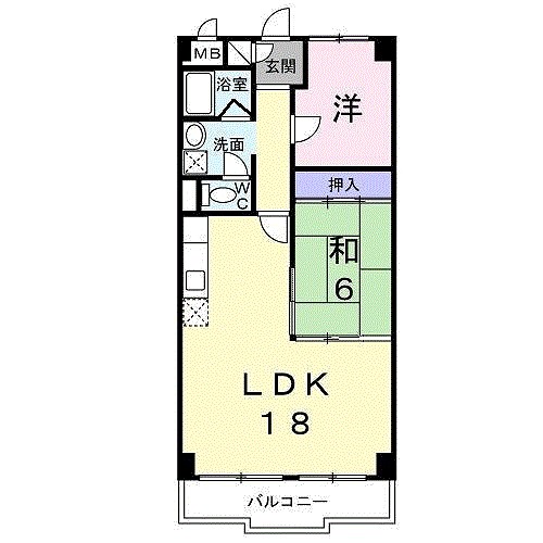 グリーンハイランド東中振 間取り