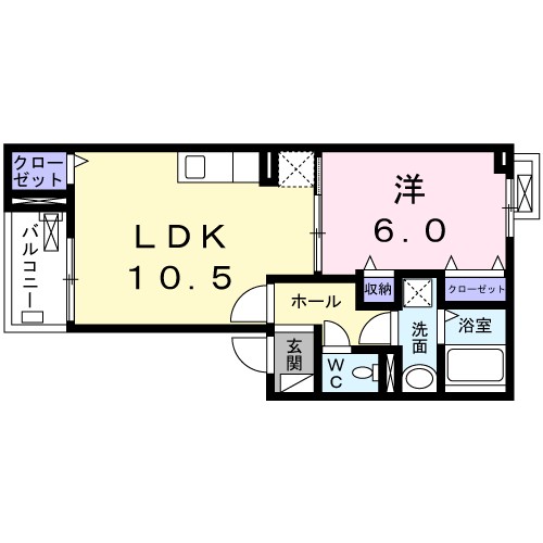 カメリアＹⅢ 間取り