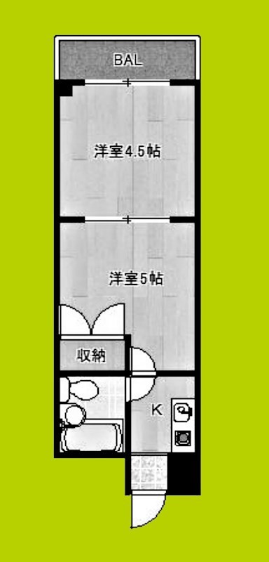 ラパンジール阿波座 間取り