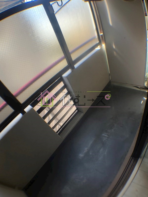 ラパンジール阿波座 ベランダ