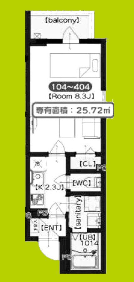 F Normalis SEAM 間取り