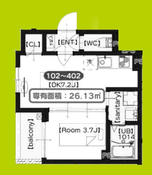 F Normalis SEAM 間取り