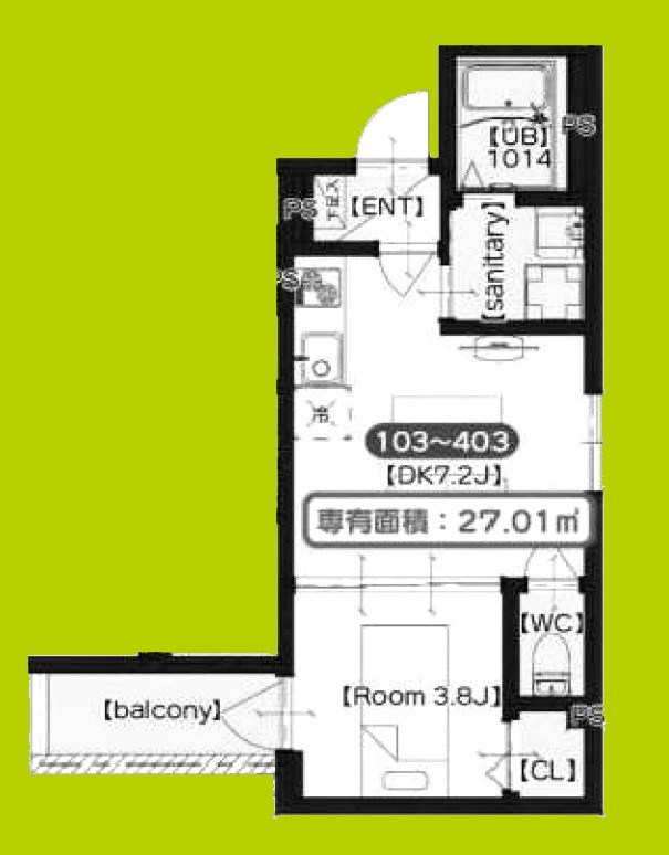 F Normalis SEAM 間取り