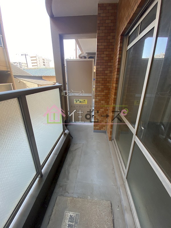 ライオンズマンション大正 ベランダ