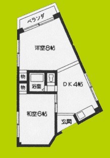 ボンジュール南市岡 間取り
