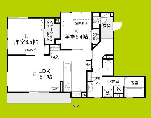 ブランノワール高槻 間取り