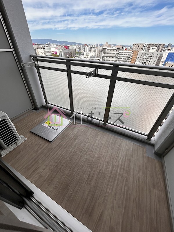 エスリード難波ザ・ゲート  ベランダ