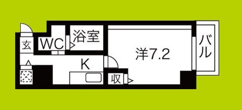 ZERO弁天 間取り