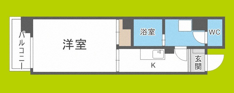 Merry住之江公園 間取り