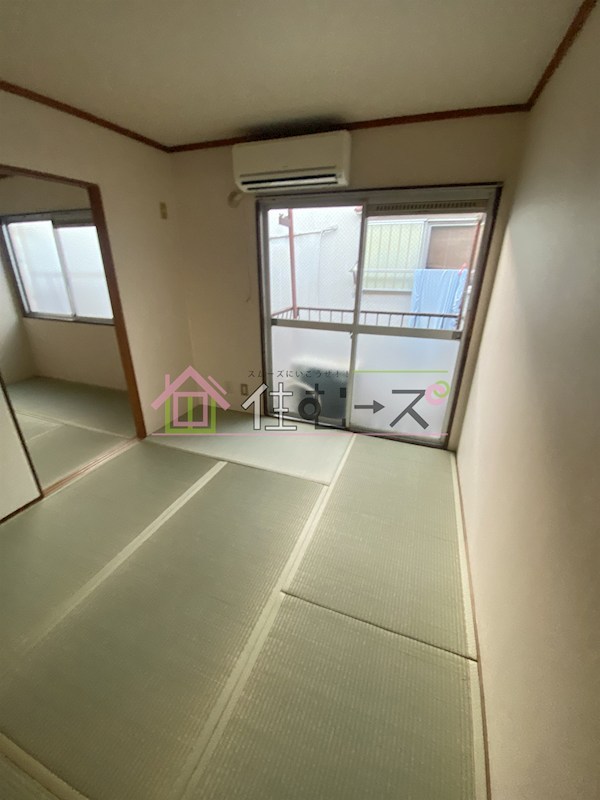 北島ハイツ ベッドルーム