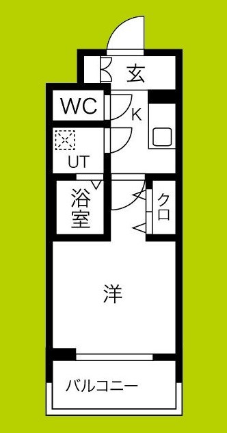 レジュールアッシュ九条 間取り